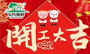 開工大吉||安氏板材2019繼續(xù)前進！